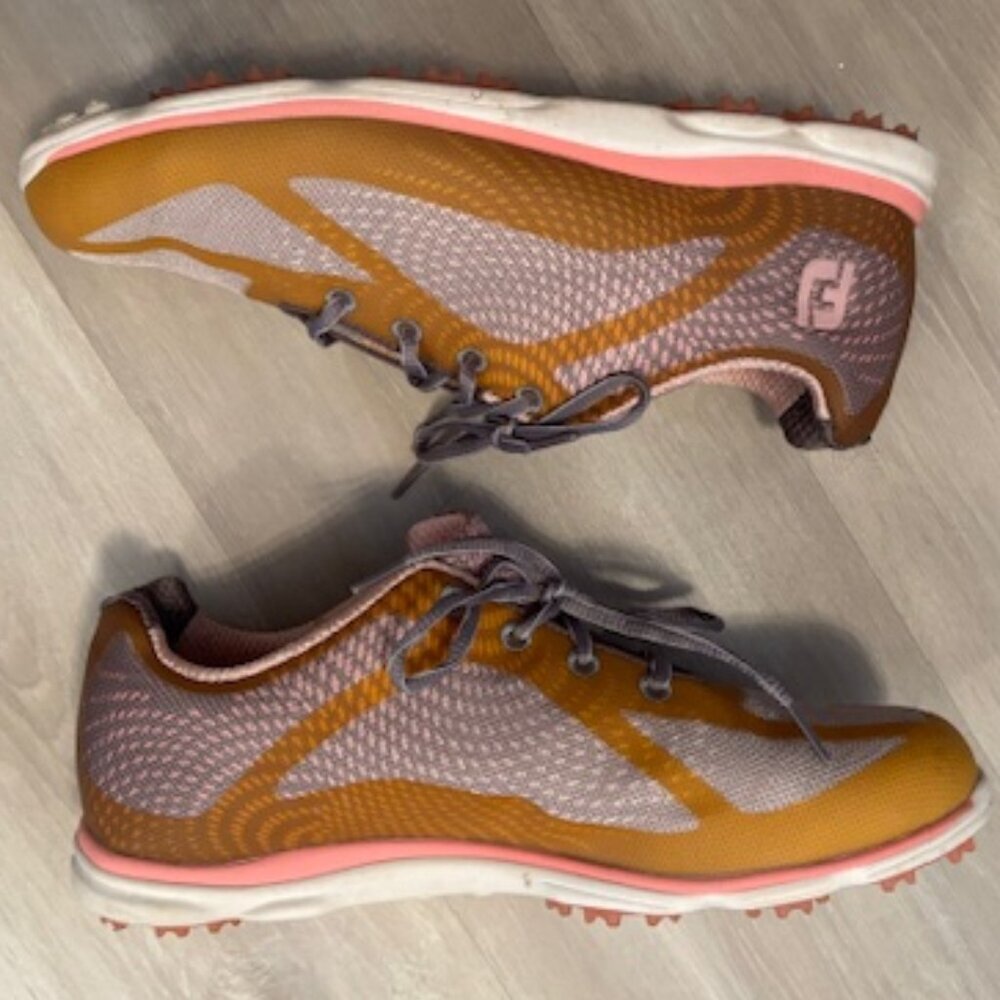 Footjoy FJ EmPower Womens 10 Spikeless Golf Shoes Waterproof